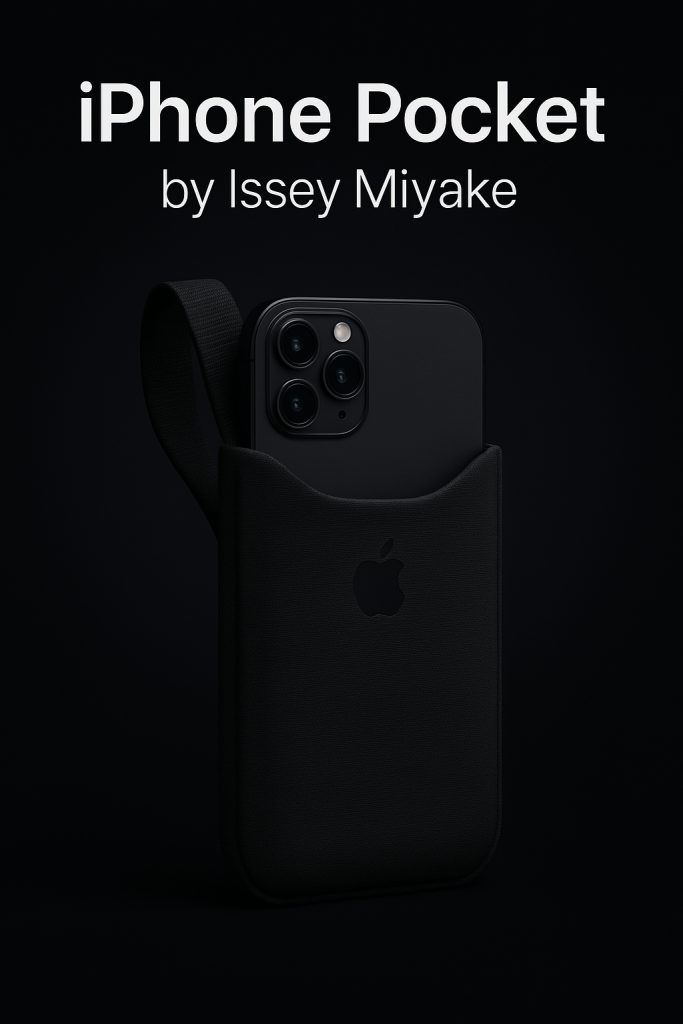 iPhone Pocket Issey Miyake Apple Fashion Collaboration