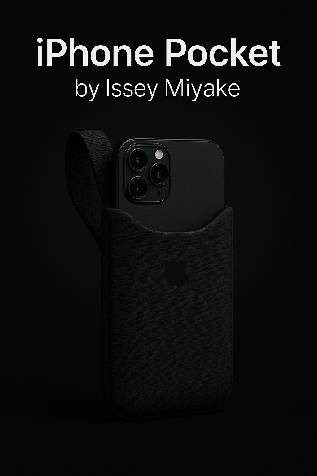 iPhone Pocket Issey Miyake Apple Fashion Collaboration