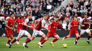 Liverpool vs West Ham final score 3-2 LFC victory London Stadium