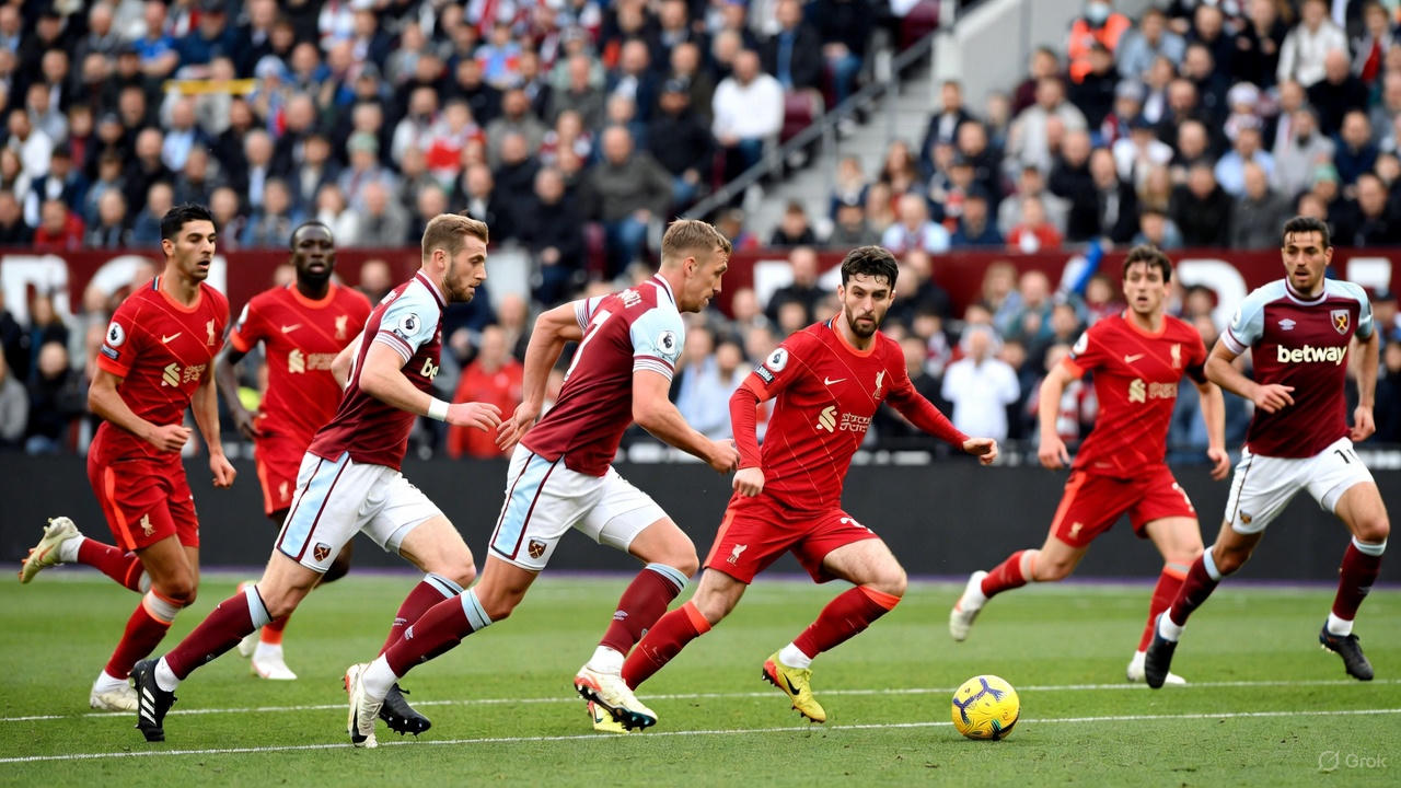 Liverpool vs West Ham final score 3-2 LFC victory London Stadium