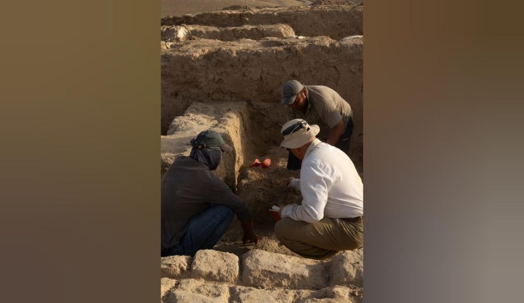 Archaeologists excavating at biblical Shiloh during the Ark of the Covenant discovery dig season