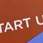 Startup news July 2026 - paper cutout spelling START UP