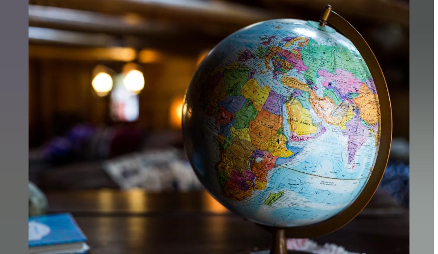 World globe representing the top 10 stories shaping the world this week
