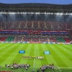 France vs Morocco World Cup 2026 quarter-final stadium packed with fans